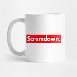 Scrumdown. Mug